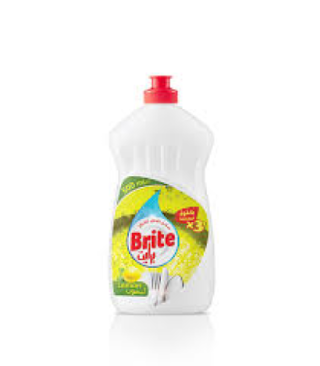 SUPA BRITE A/BACTERIAL D/WASH LIQ LEMON 500ML